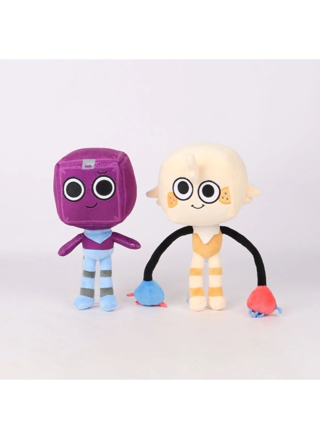 null - Dandy's World Danedi World Plush Doll Cartoon Game Peripheral Small Decorative Items Micro Model Home Supplies From China-Color:Astro Blue Clown 27cm0.09kg-Height:See Options - Image 1