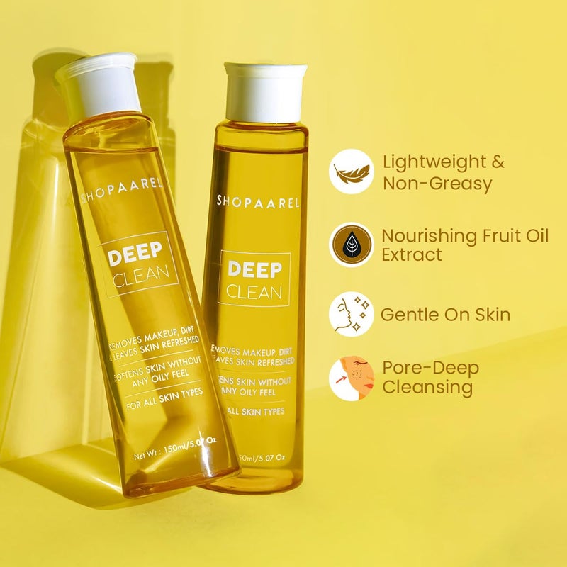 Shopaarel deep clean Makeup Remover Facial Cleanser 150 ML - Image 2