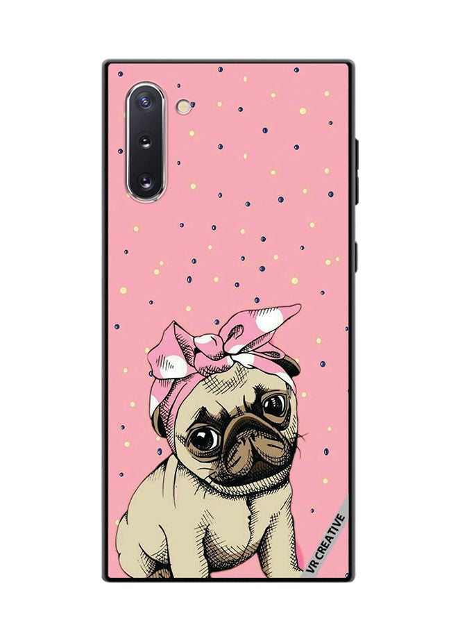 VR CREATIVE Protective Case Cover For Samsung Galaxy Note10 5G Dog Design Multicolour - Image 1