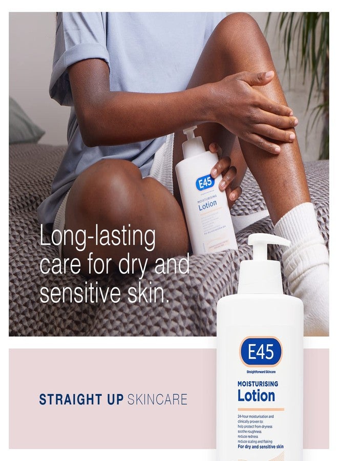 E45 Dermatological Moisturising Lotion, 500 ml, Pack of 5 - Image 5