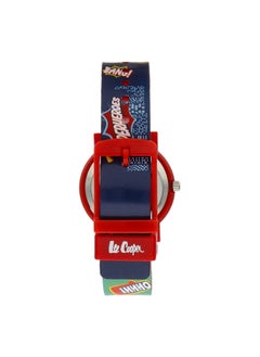 Lee Cooper ساعة Lee Cooper للأطفال PC21S، شاشة تناظرية وحزام سيليكون - LC.K.2.869، أخضر/أزرق  - Image 3