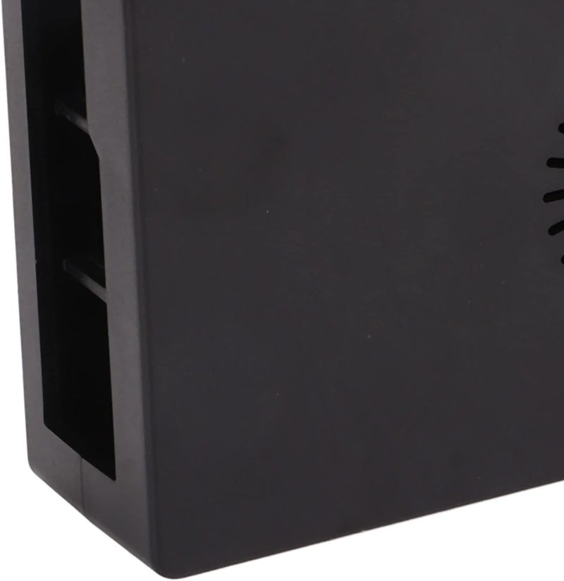 3 Model B + Protective Case, Flame Retardant ABS Burr - Free Enclosure with Vents - Durable Water - Cover, Heat Dissipation for Secure Electroni (Black) - Image 2