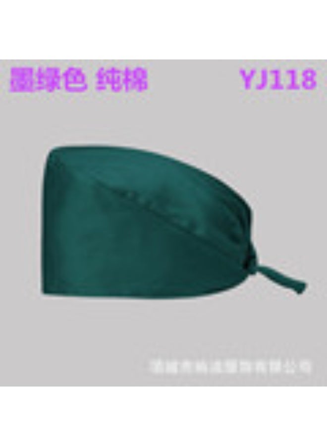 Cotton Printed Surgical Cap - Unisex Design for Nurses and Doctors