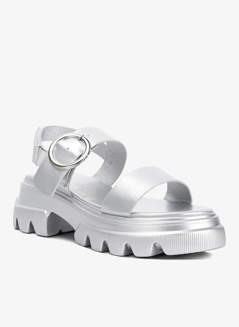 London Rag silver Metallic Chunky Sandals in Silver for Women | Best Price UAE