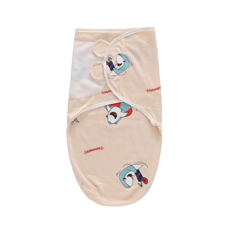 Y&D High Quality Organic Cotton Swaddle Wrap Set - Cute Cartoon Print, Unisex Newborn Infant Swaddlers, Essentials Sleepsack - Image 4