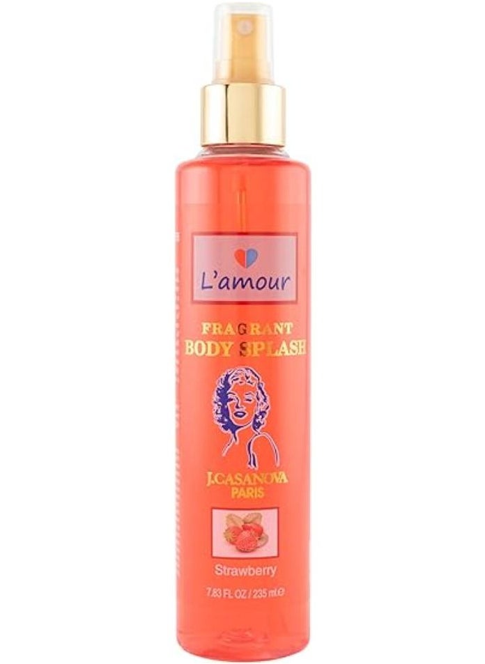 J.CASANOVA PARIS J. Casanova Paris strawberry Body Splash 235 ml  - Image 1