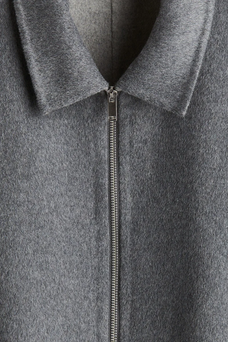 H&M Regular-fit Wool-blend overshirt