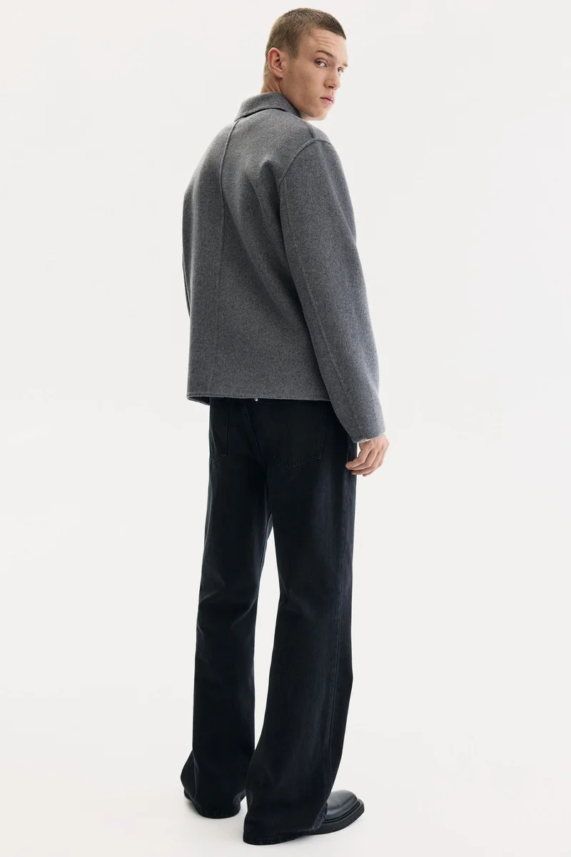 H&M Regular-fit Wool-blend overshirt