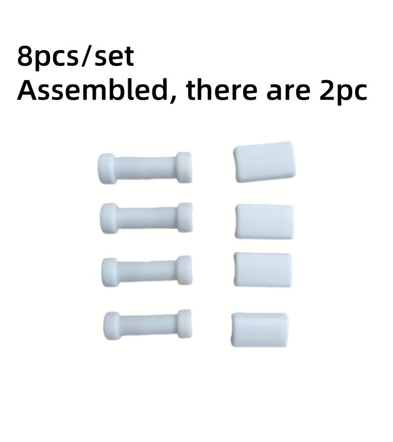 PVC Cable Protectors 8pcs Set Durable Charging Wire Guard for Phone USB Tablet Cords - Image 2