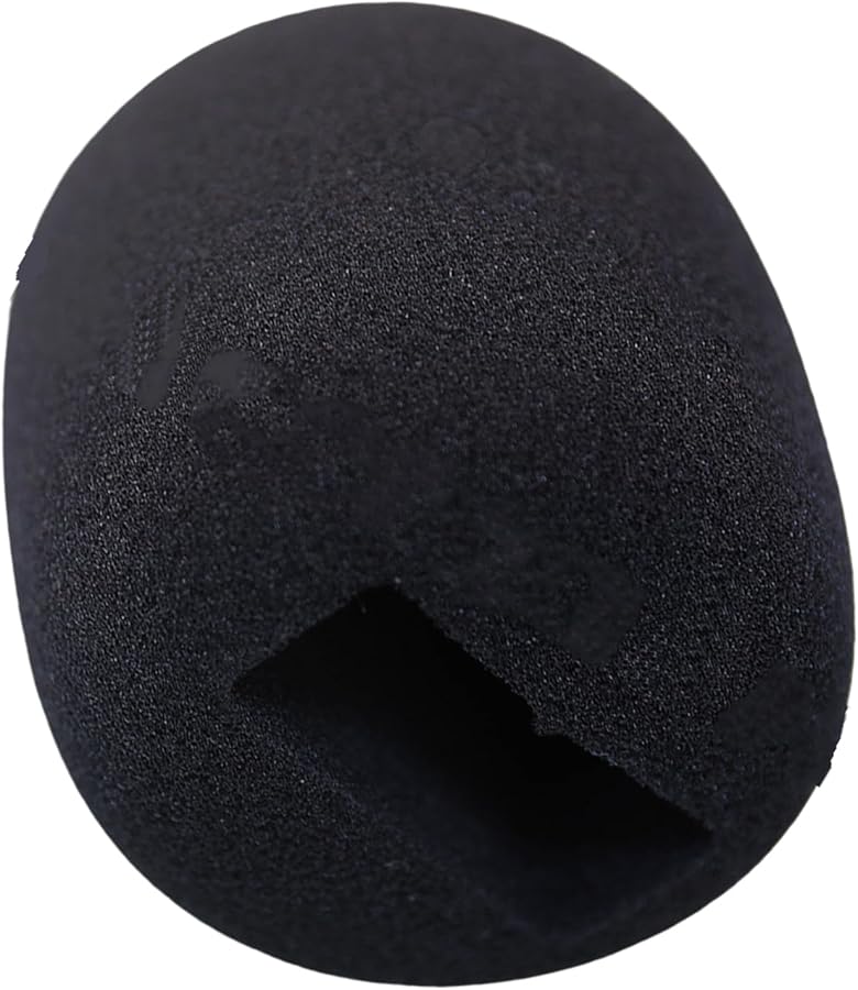 Lavalier Microphone Noise Reduction Sponge Sleeve Windscreen Protector Size 8 5x7cm - Image 1