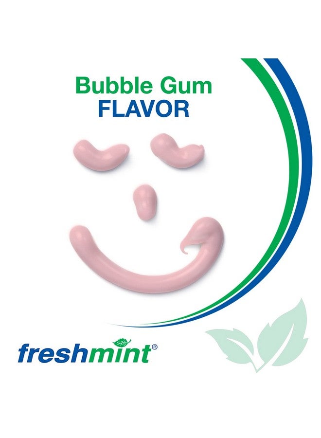 فريش مينت معجون أسنان Freshmint® للأطفال الخالي من الفلورايد بنكهة علكة الفقاعات بحجم 0.85 أونصة - Image 2