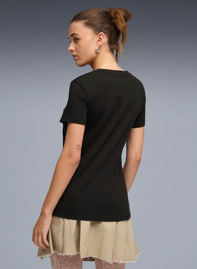 بوما تيشيرت بشعار معدني أساسي - Image 2