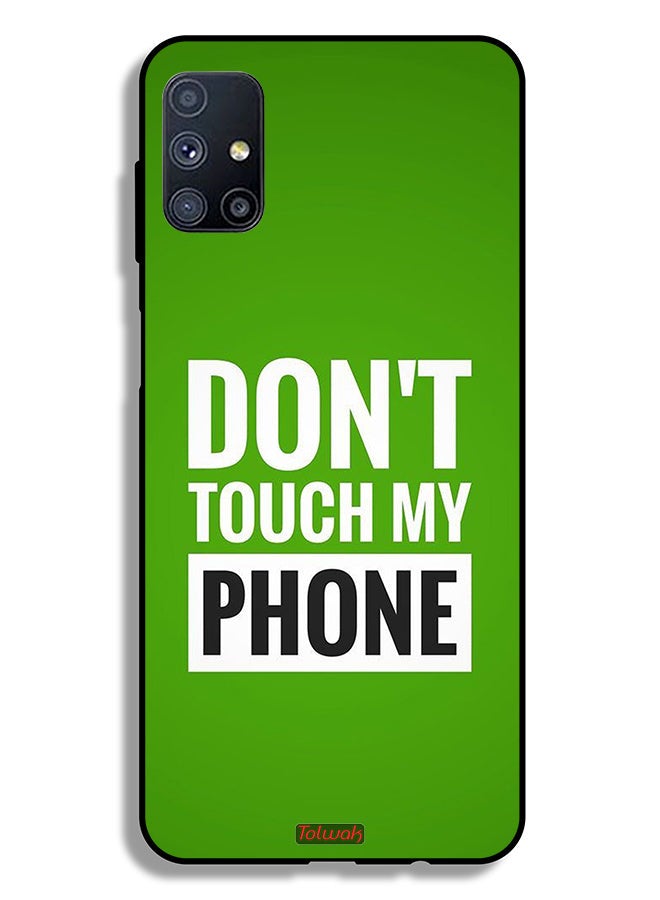Tolwak Samsung Galaxy M51 Protective Case Cover Do Not Touch My Phone - Image 2