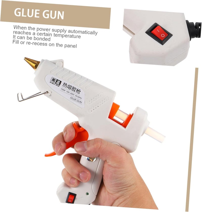 مسدس لاصق صغير من توفيكو (Tofficu Mini Glue Gun) مزود بمدفأة عالية الحرارة، معدات للإصلاح الذاتي، مسدس لاصق ساخن لا سلكي لاستخدامه مع البطاقات المعدنية والحرف اليدوية (Tofficu Mini Glue Gun with High Temperature Heater; DIY repair equipment; Cordless hot glue gun for metal cards and crafts) - Image 5