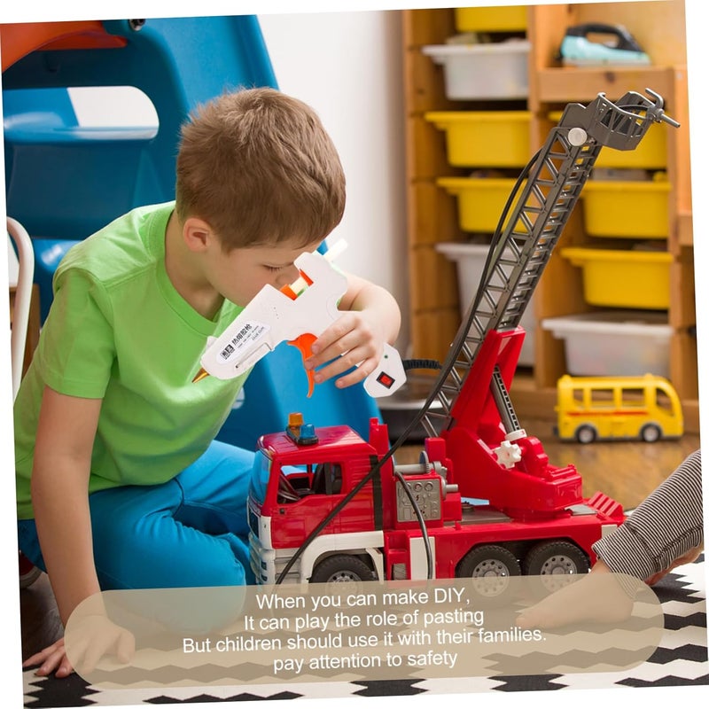 مسدس لاصق صغير من توفيكو (Tofficu Mini Glue Gun) مزود بمدفأة عالية الحرارة، معدات للإصلاح الذاتي، مسدس لاصق ساخن لا سلكي لاستخدامه مع البطاقات المعدنية والحرف اليدوية (Tofficu Mini Glue Gun with High Temperature Heater; DIY repair equipment; Cordless hot glue gun for metal cards and crafts) - Image 2