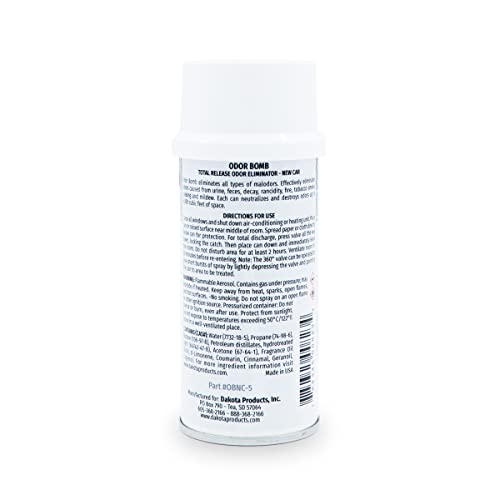 Dakota 5oz. Dakota Odor Bomb Car Odor Eliminator - New Car Scent - Image 2