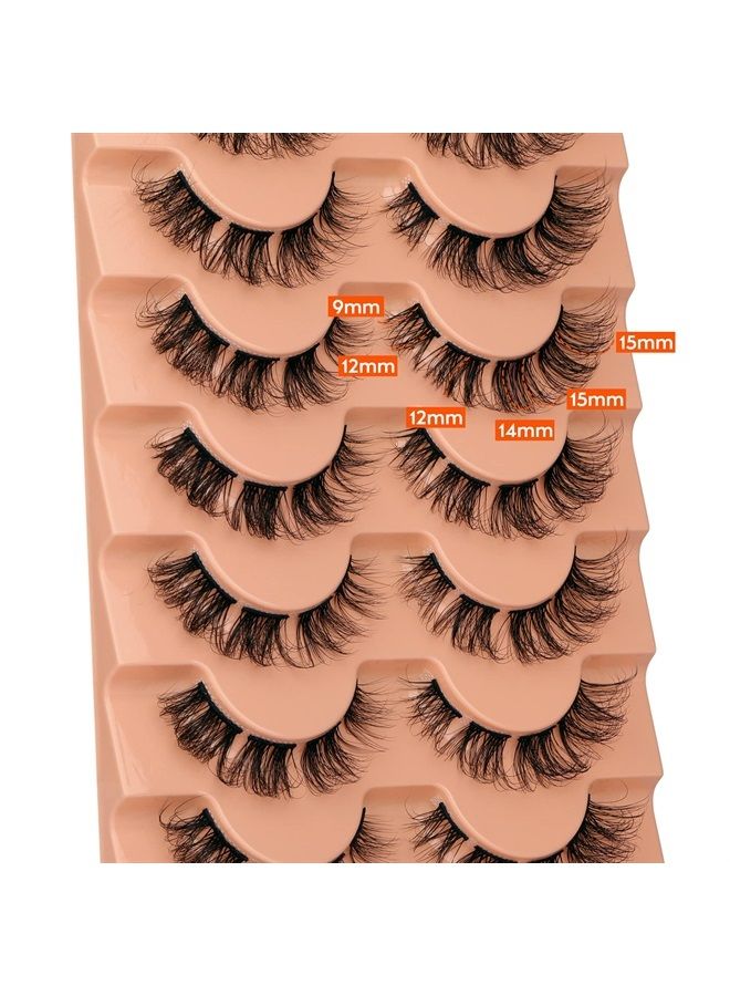 Eefofnn Natural Cluster Lashes D Curl Eyelash Extensions Wispy Individual Lashes Strips False Eyelashes DIY Lash Extensions Multipack by Eefofnn - Image 4