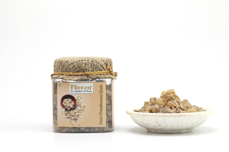 FLIRRON Frankincense Resin | Boswellia carterii | Monastery Incense | Frankincense Tears/Granules (125 Gm) - Image 3