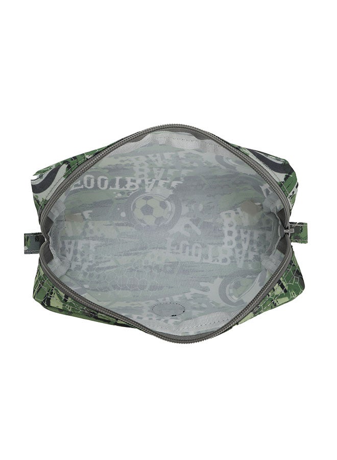 CUBS Football Print Waterproof pencil case pouch with zip closure - Image 4