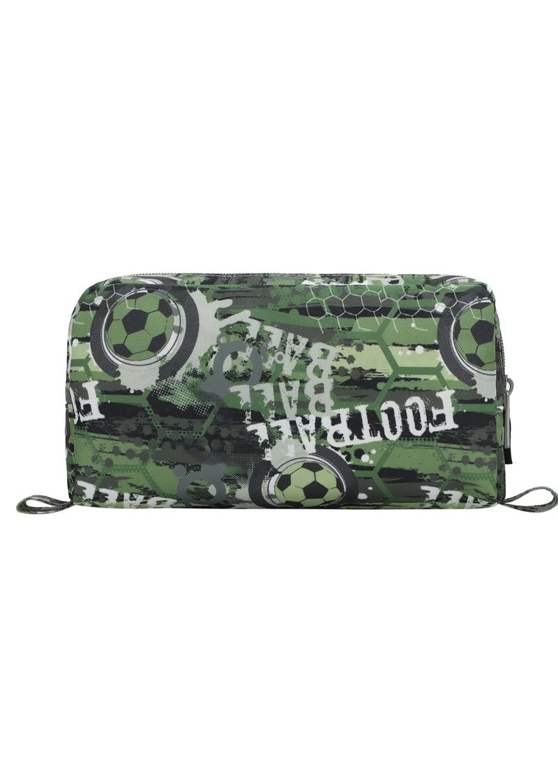 CUBS Football Print Waterproof pencil case pouch with zip closure - Image 3