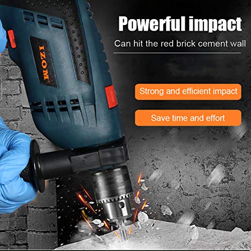 Izom ATC - 1001 Drill Machine Kit (Blue, Matte Finish, 110-Pieces) - Image 5