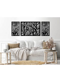 Decorative forest trees wooden wall Art 3 panels 80x225 cm - pzsku/Z29841FF37D98752603D9Z/45/_/1696076218/911032b9-5667-4327-a851-8cbe3d5e3bb5