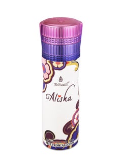 Al Nuaim Alisha Deodorant For Women - 200ml | Alcohol Free Deo | Body Spray | Long Lasting Perfumed Spray