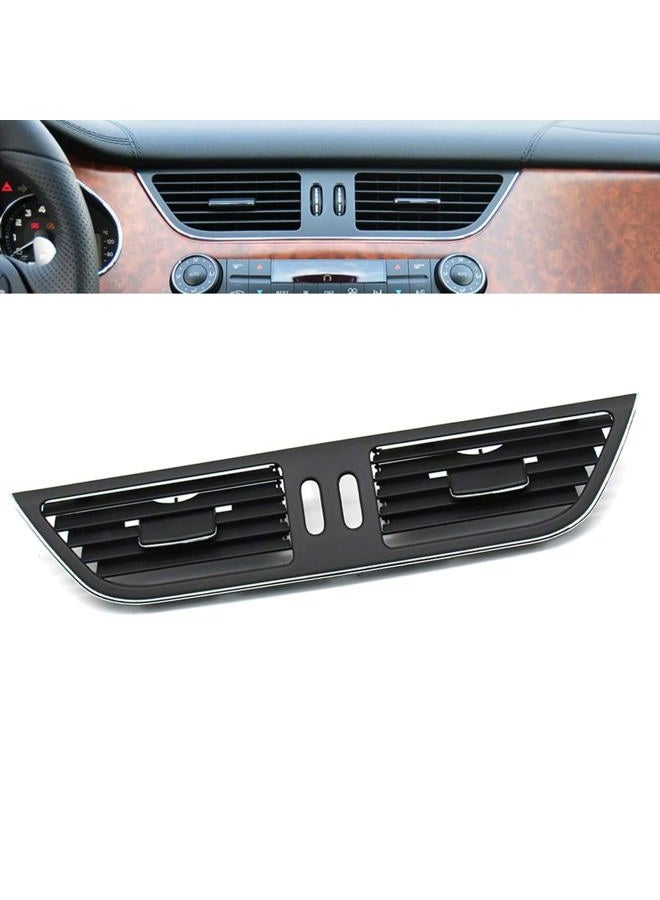 Goodithy Compatible with Mercedes Benz CLS W219, Center Air Vent Grille Cover Dash Air Conditioning AC Grille Outlet Cover Panel Trim Replacement For CLS55 CLS63 CLS350 CLS500 CLS550, Black - Image 1