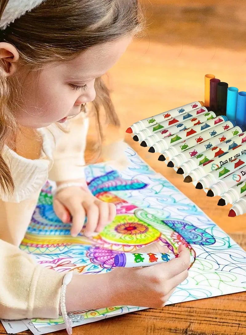 24 Colored Markers for Chalkboard, Whiteboard, glass, Windows and fabric For Rock Painting - Image 4