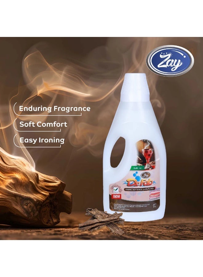 Zay Dr.Fab Fabric Softener – 2L Oudh - Image 3