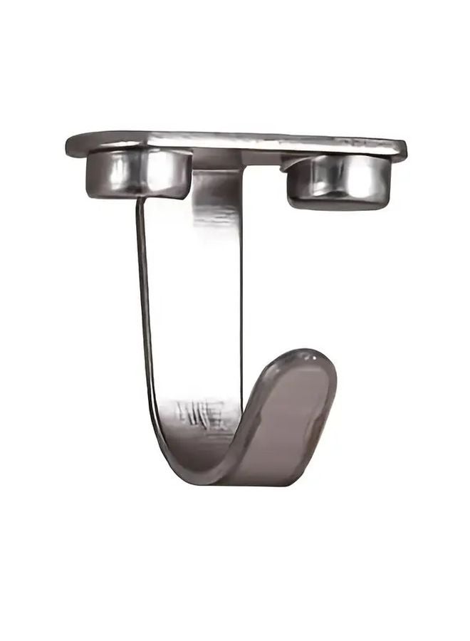 2pcs Heavy Duty S Shaped Over Door Hooks No Drill Space Saving Towel Robe Hangers - Image 3