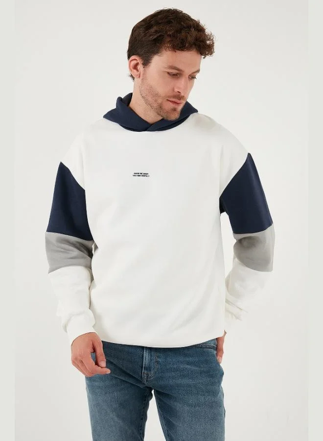 بوراتي بلوزات رجالية قطنية بغطاء رأس مبطنة بالفرو ناعمة عبوة من قطعتين