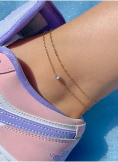 Unconditional Lovin' Anklet - Silver