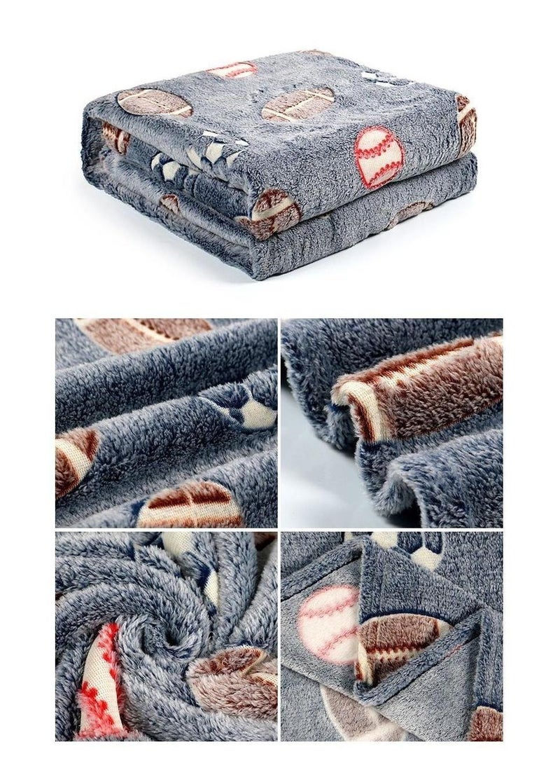 Bluejw Glow in The Dark Blanket Personalized Blanket For Kids,50x60inch Throw Blankets Super Cozy Plush Soft Fleece Blanket for Girls Boys Birthday Gifts  - Image 3