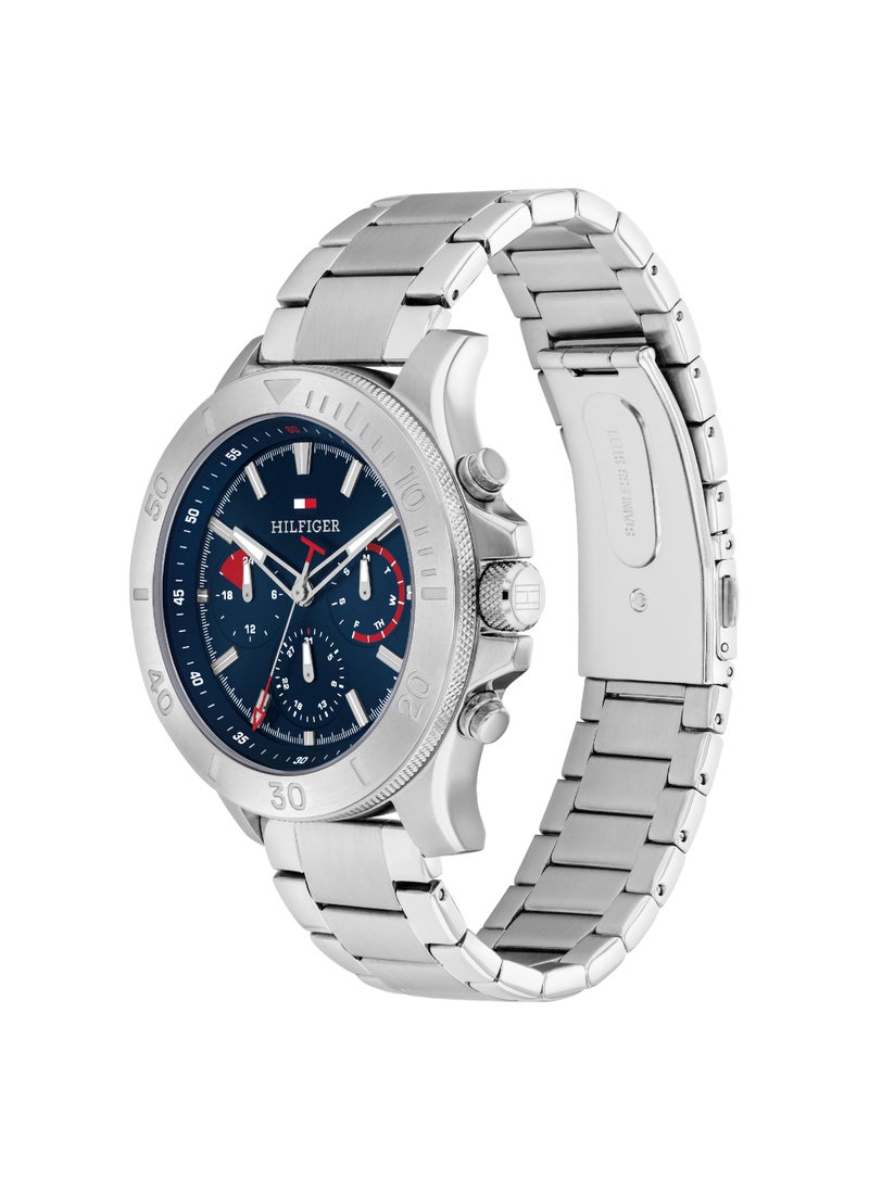 TOMMY HILFIGER Round Analog Men's Navy Case Watch - 1792113  - Image 2