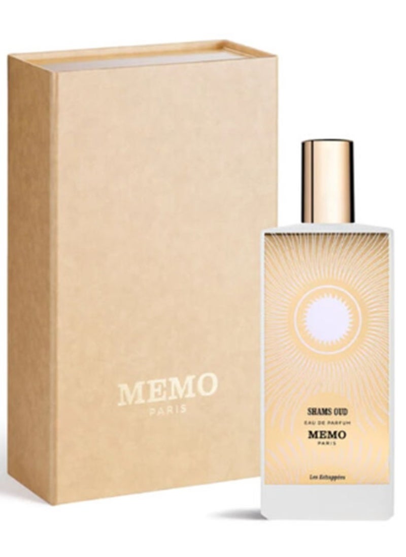 Memo Paris Shams Oud EDP 75ml  - Image 1