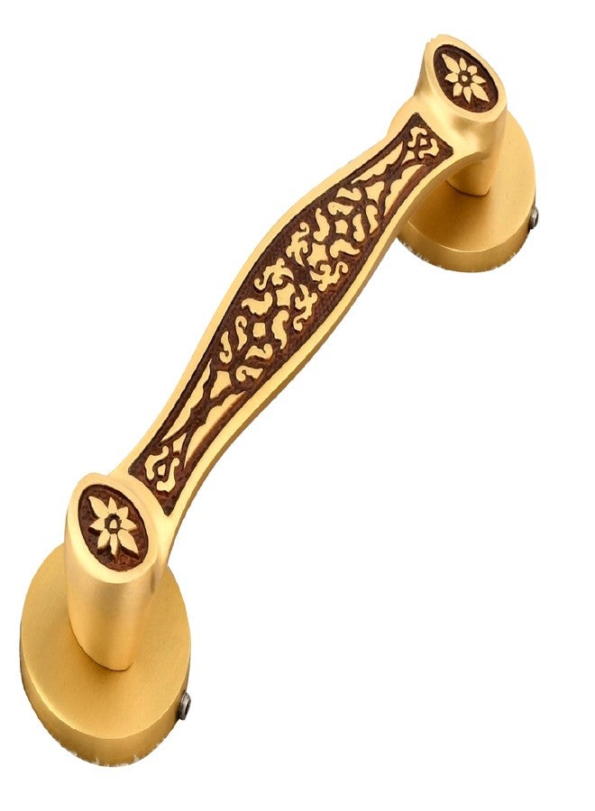 Chitra Legend Series Brass Main Door Pull Handle Pack of 1 (Coffee Red, 8 Inch) - Image 2