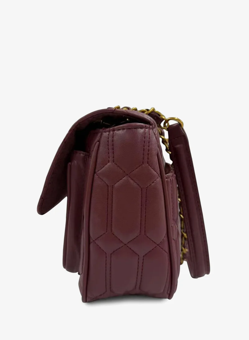 ستيف مادن Dt624220 Women Wine Crossbody