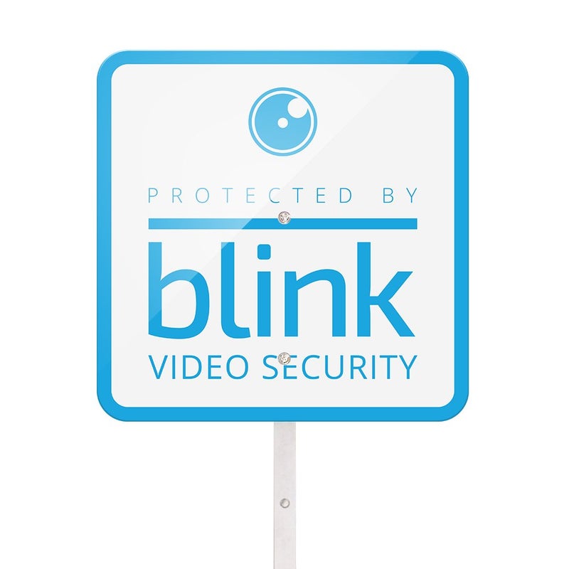 Blink Yard Sign with Two Window Decals Bundle - Image 1