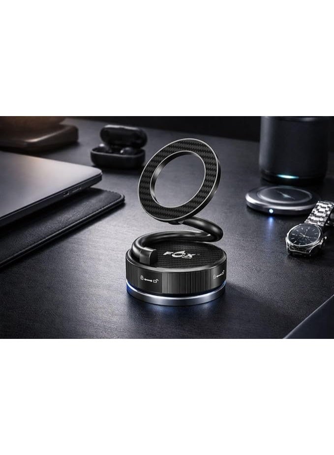 Fox Car Phone Holder - MagSafe Car Mount, 360° Adjustable Suction Cup, Magnetic Phone Holder for Dashboard, Windshield/Mirror/Smooth Surface for All Phones by FOX CORE - Image 5