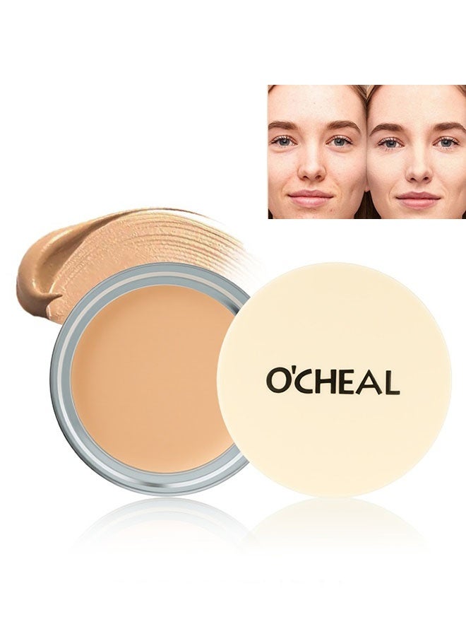 اوكيل كونسيلر إصلاح الجمال، كريم أساس تحديد الوجه طويل الأمد خفيف الوزن يضيء العيوب تحديد عيون الوجه كونسيلر مكياج تجميلي 02#طبيعي - Image 1