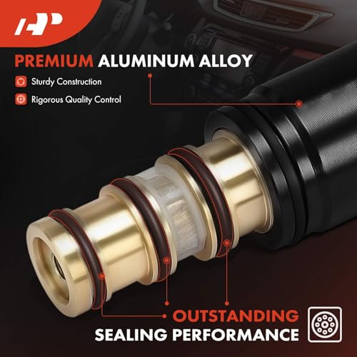 A-Premium AC Compressor Control Solenoid Valve 6SEU16C Compatible with Toyota Camry, Corolla, Matrix, Avalon, Yaris & Lexus RX350, IS250, IS350, GS300, GS350 & Jeep Compass, Patriot & Scion xB - Image 5