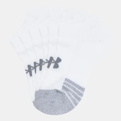 UNDER ARMOUR Kids' HeatGear® No-Show Socks (Older Kids) - 3 Pack