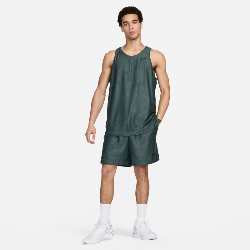 Nike Green Men's Standard Issue Dri-FIT Reversible Basketball Jersey for Men | Best Price UAE