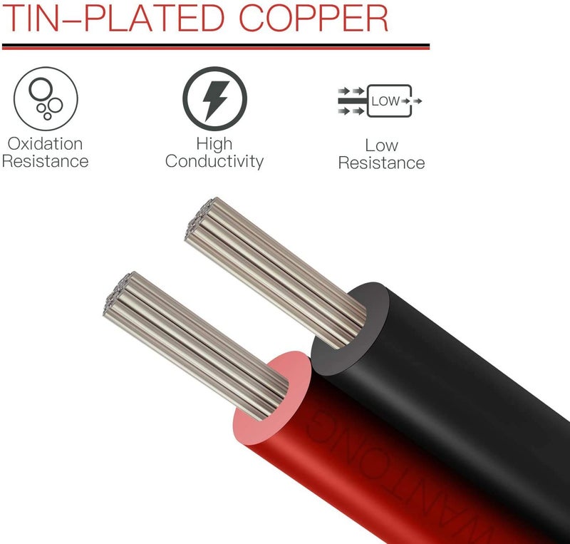 Protium 22AWG Extension Copper Cable Wire for LED Strips 3528 5050 or DC Line Connection for Amplifier, Controller (15 Meter) - Image 3