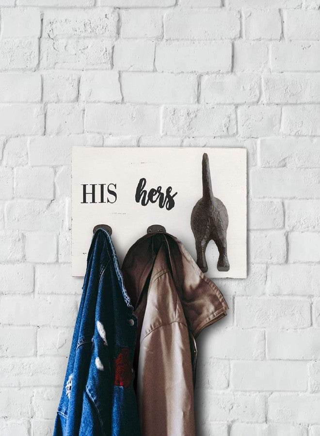 مد باي خطاف حائط من مود باي، له، لها، وجروه، أبيض، بني، 2.00 بوصة × 11.00 بوصة - Image 2