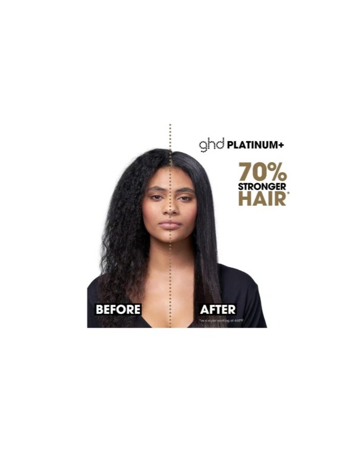 ghd Platinum Plus Hair Straightener White/Black  - Image 4