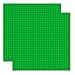 Chilvil 2 Pack Classic Baseplates Board for Building Bricks Compatible with All Major Brands Platforms Base Building Sheet for Activity Table Build on Mat Accessories for Kids Teens Adults 10 x 10 - Image 3