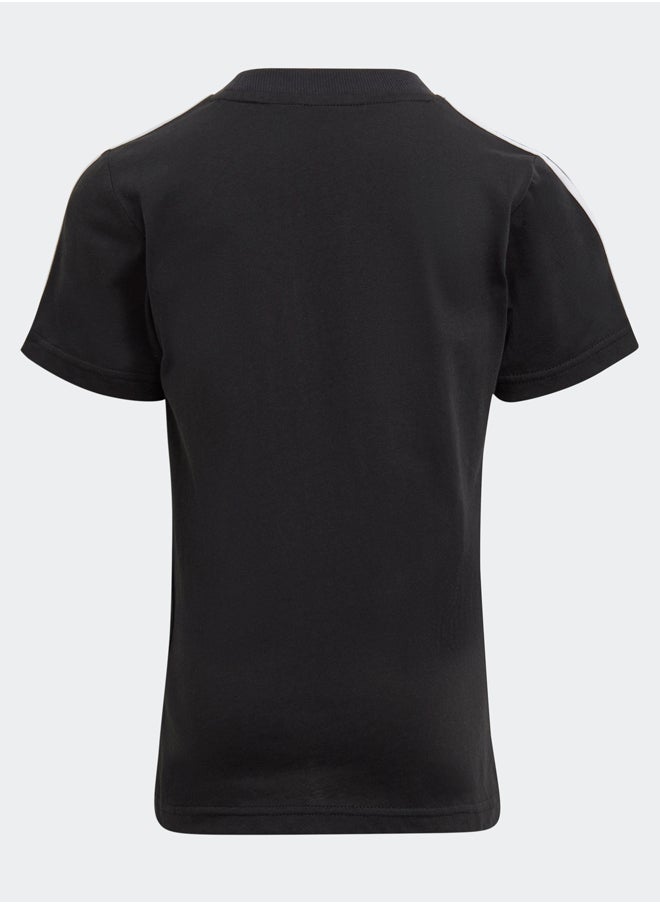 Adidas Essentials 3-Stripes Cotton T-Shirt  - Image 3