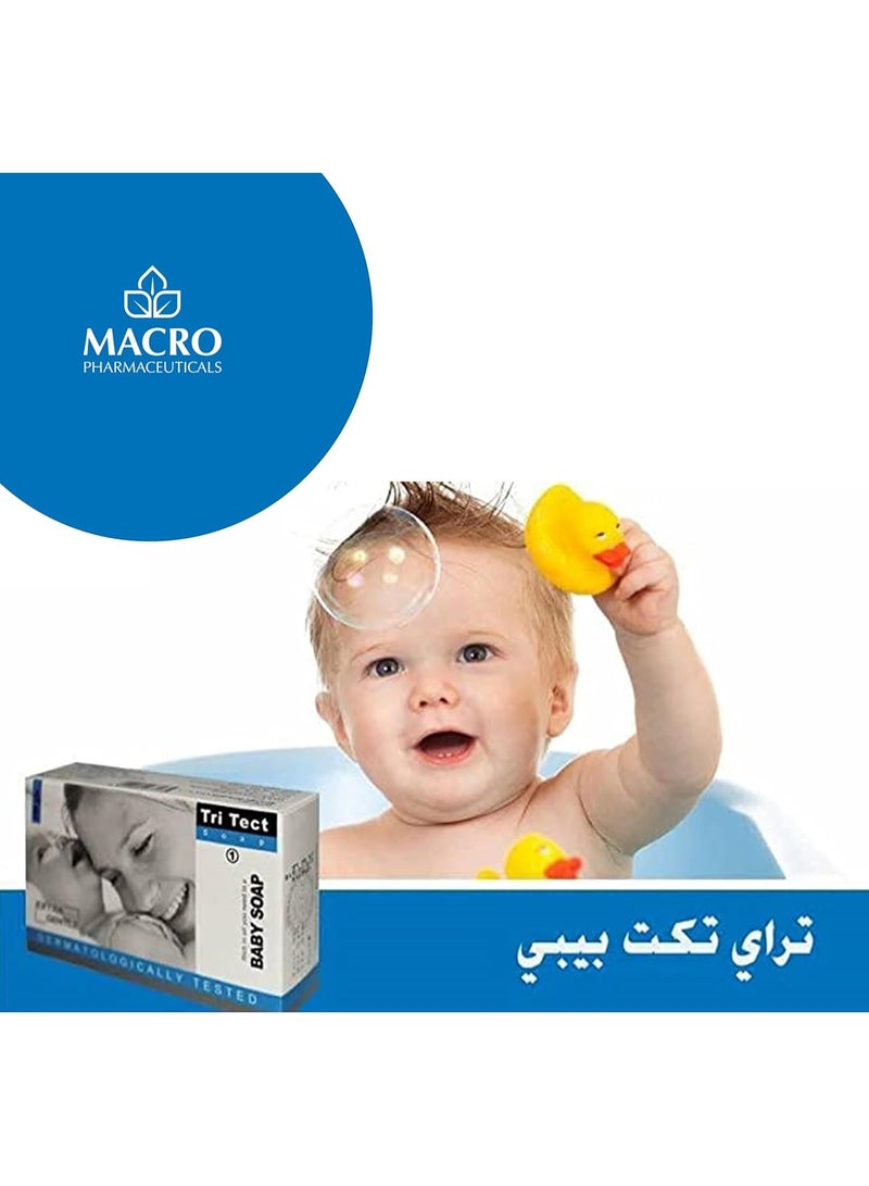 Macro Tri Tect Extra Gentle Soap for Baby - 100g - Image 2